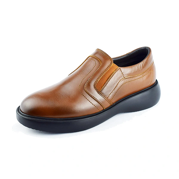 Chaussure homme confort + 009-1 marron miniature